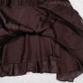 Monsoon Dark Chocolate Brown Tiered Ruffle Whimsigoth Fairy Grunge Midi Skirt 8-10UK/36-38EU Image 5