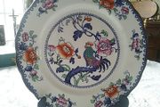 Four Bishop &amp; Stonier Bisto Nankin Antique Plates