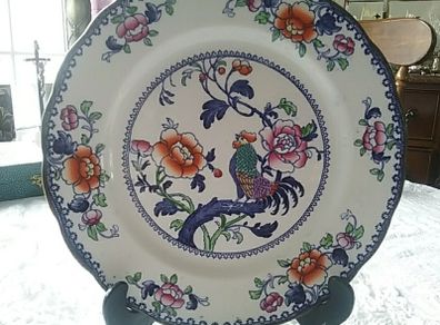 Four Bishop & Stonier Bisto Nankin Antique Plates