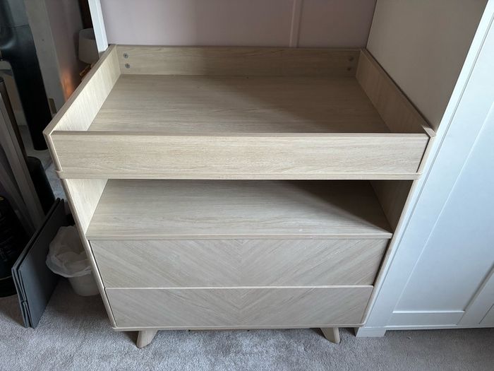 Next Light Oak Changing Table