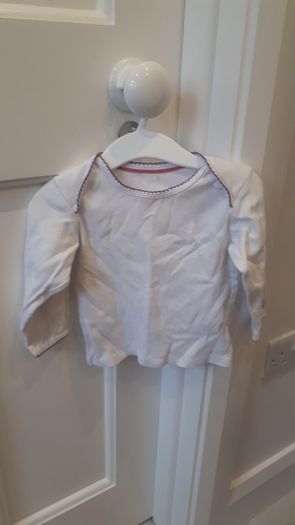 M&S long sleeved baby top