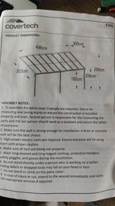 aluminium pergola