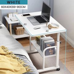 Height Adjustable Laptop Study Desk Over Bed Table NEW