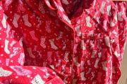 Christmas M&amp;S Girls Christmas Pajamas Age 9 to 10Yrs