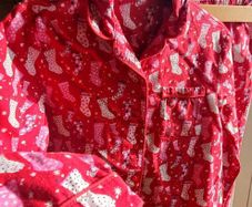 Christmas M&S Girls Christmas Pajamas Age 9 to 10Yrs