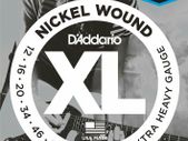 Electric Guitar Strings D'Addario EXL148 12-60