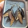 Vintage Light Multileaf Earrings Image 2