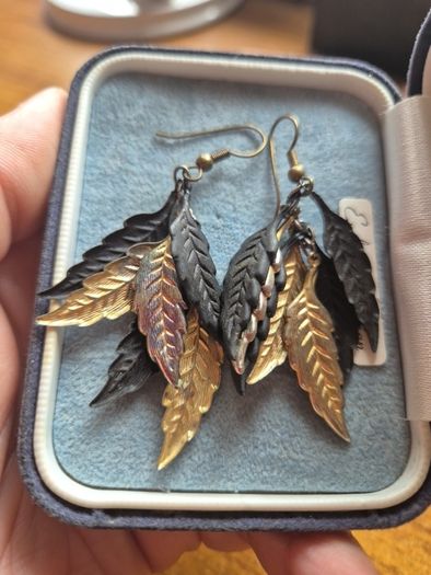 Vintage Light Multileaf Earrings
