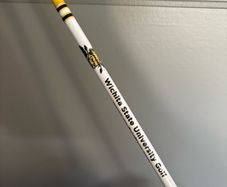 Wichita State University golf alignment stick