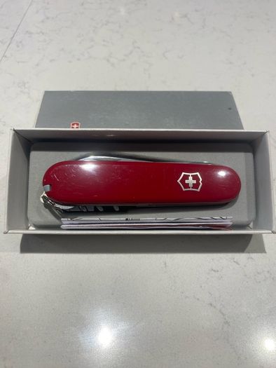 Victorinox Climber Swiss Army Knife Classic Red (With Original Box)
