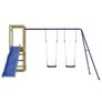 Outdoor Playset | Brown | Solid pine wood, Polypropylene | Large Image 5