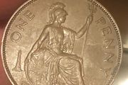 RARE 1950 Penny George VI Scrace Low mintage