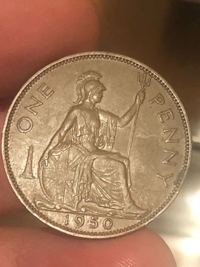RARE 1950 Penny George VI Scrace Low mintage