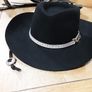 Premium Western Set - 100% Wool Cowboy Hat Size 57 & Genuine Leather Gun Belt Rig Image 4