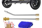 wash the bottom of the car Pressure Washer Cleaner Power Washer Under Car Water Broom withWasher nozzles For karcher/Parkside