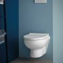DURAVIT WC seat No.1 without softclose, stainless steel hinges, white Image 2