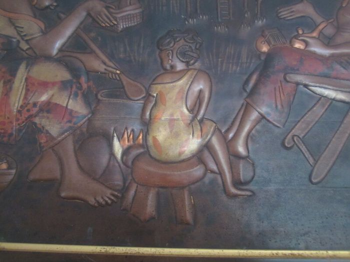 Collectable 3D copper art