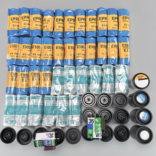 Slide film job lot 56 rolls