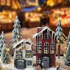 Handcrafted wooden houses!