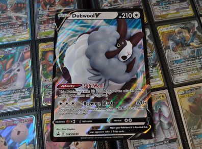 Dubwool V ! Jumbo Oversized Card ! from Sword and Shield Era ! Promo ! 2020 ! Pokemon Card !