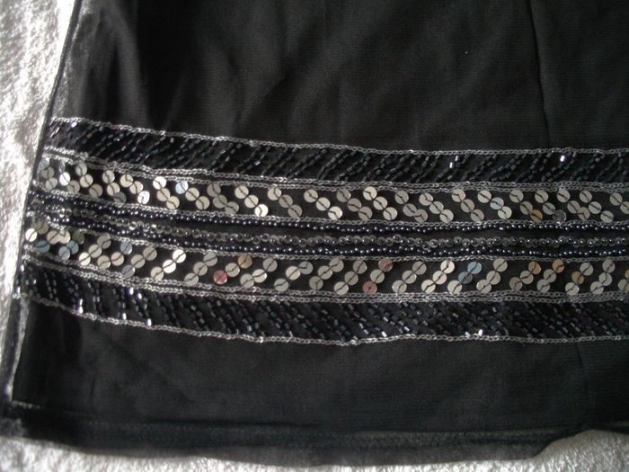 black skirt