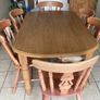 Kitchen Table & 6 chairs Image 2