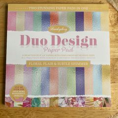 Hunkydory crafts duo design paper pad