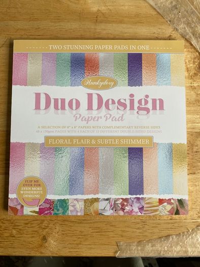 Hunkydory crafts duo design paper pad