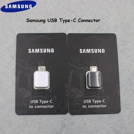 Genuine Samsung OTG USB-C (Male) to USB-A (Female) QC 3.0-2.0 Charger & Sync Convertor Adapter (Brand New/Warranty)