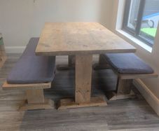 Table and Benches