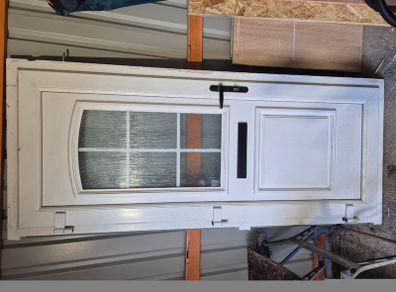 Pvc door and frame