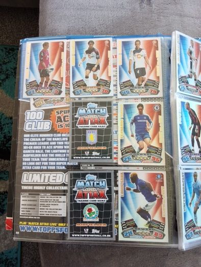 Match attax 2011 2012 cards