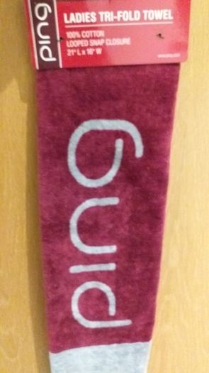 Ladies Golf Ping towel