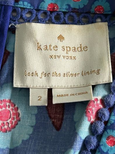 Kate Spade Mixed Blossom Fit & Flare Dress