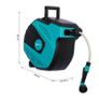 15m Garden Hose Reel Wall Mounted Auto Rewind with 7 Patterns Spray Nozzle, Includes Wall Fixings Image 2