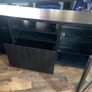 Dark wood effect TV unit Image 5