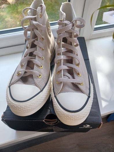 New Converse All Stars Ctas Eva Lift Trainers Size 3 RRP 70