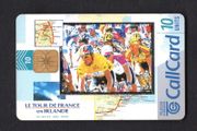 1998 Ireland 10 unit Tour De France in Ireland (ODS3) Callcard Used