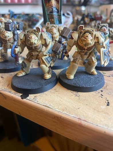 Warhammer 40k Dark Angels Deathwing Terminator Command Squad