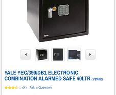 Electronic Combination Alarmed Safe