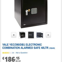 Electronic Combination Alarmed Safe