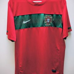 Portugal 2010 home football jersey shirt large mens nike