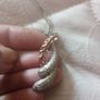 Sterling silver swirl necklace Image 3