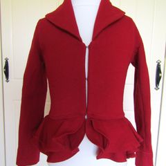 Girls RALPH LAUREN POLO Festive Red Jacket Cardigan Age 6
