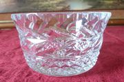 Galway Cut Crystal Bowl With Stamp And Label Made In Ireland