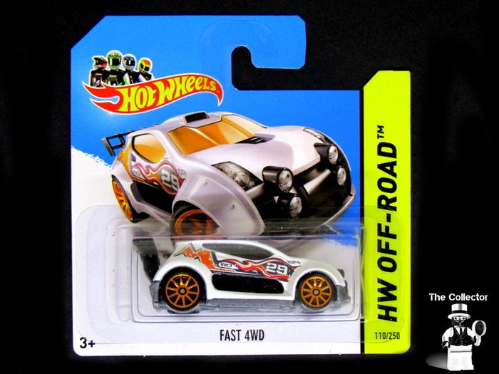 Hot Wheels Fast 4WD Hot Wheels 2014 Mattel Diecast HW Off Road 110/250 Brand New Factory Sealed