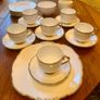 Vintage Cavour Ware Staffordshire Fine Bone China Set. Image 2