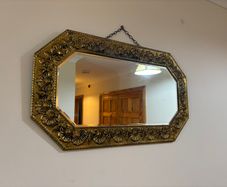 Ornate Gold Wall Mirror