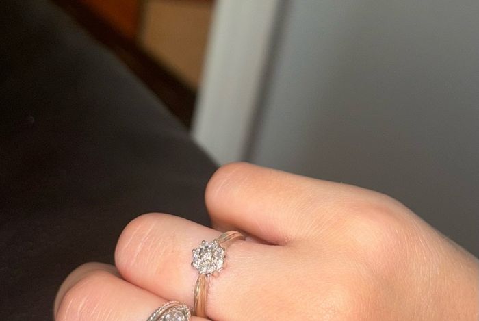 Diamond Ring Authentic with Receipt Good Condition