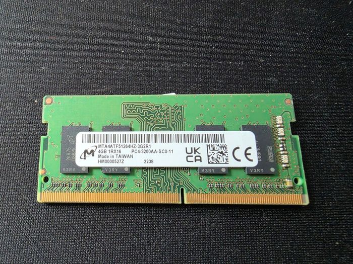 Micron 4gb Ddr4 3200mhz Laptop Ram Sodimm
